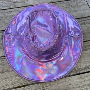 Urban Outfitters Iridescent Cowboy Hat New With Tags